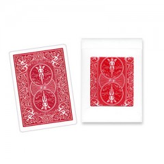 Bicycle 100% Plastic Cards (red) by Vincenzo Di Fatta