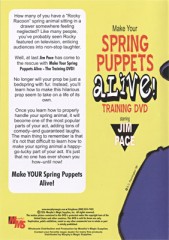 DVD Make Your Spring Puppets Alive