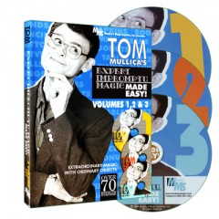 3 DVD Set Expert Impromptu Magic Made Easy by Tom Mullica