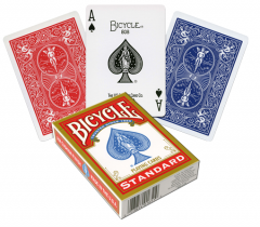 Bicycle Rider Back Standard Spielkarten (rot)