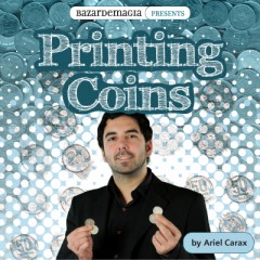 Printing Coins (Gimmick and DVD) by Ariel Carax and Bazar De Mag