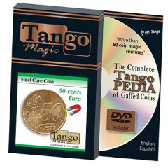 Steel Core Coin (50 Cent Euro) by Tango