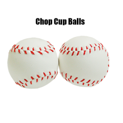 Chop Cup Balls Large White Leather by Leo Smetsers