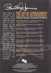 DVD Art Of Astonishment by Paul Harris
