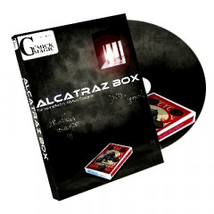 Alcatraz Box (RED Gimmick and DVD) by Mickael Chatelain