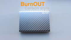 BURNOUT 2.0 CARBON SILVER by Victor Voitko (Gimmick and Online Instructions)