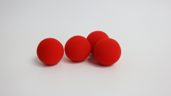 2 inch PRO Sponge Ball (Red) bag or box of 4 from Magic by Gosh