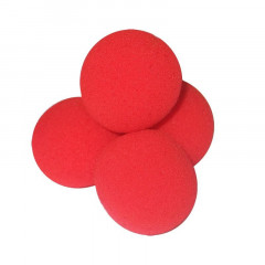 Sponge balls - Balls of 50 mm RED VDF