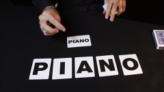 Bicycle Letters Deck (rot)